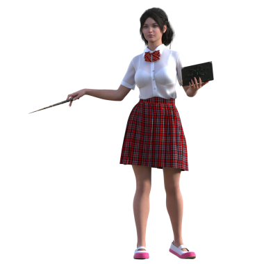 Sihirli akademi öğrencisi çırağı.