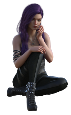 Ametist fantezi kadın karakteri