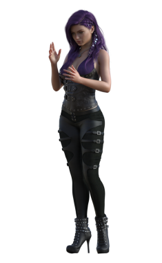 Ametist fantezi kadın karakteri