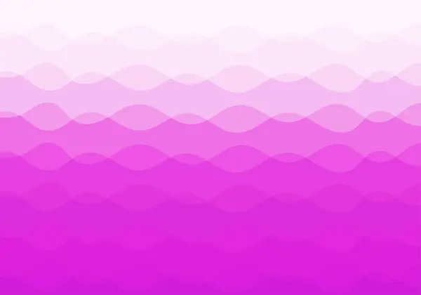 Fond Abstrait Composé Lignes Ondulées Qui Chevauchent Gradient Rose Clair — Image vectorielle