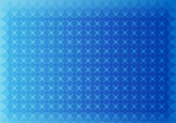 Fond Abstrait Composé Ovales Ressemblant Une Fleur Gradient Bleu Clair — Image vectorielle