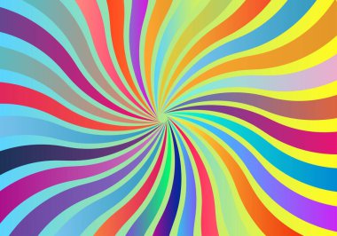 Vektör çizimi Sunburst ya da güneş patlaması arka plan şablonu.