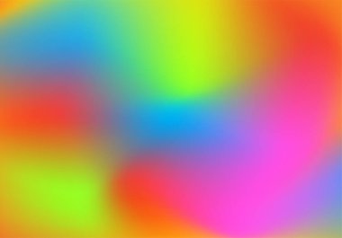 Sarı Yeşil Pembe Kırmızı Afişler Renkli Vektörden Karışık Gradyan Renklerden oluşan Soyut Arkaplan