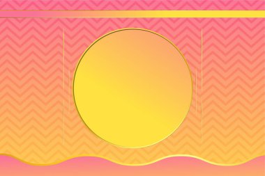 modern luxury abstract background with golden line elements pink gold gradient background modern for vector design