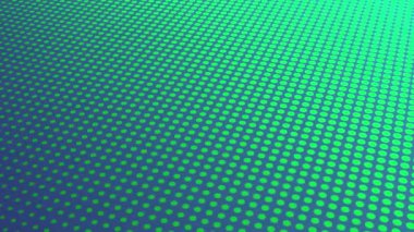 animated abstract pattern with geometric elements in green tones gradient background