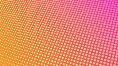 animated abstract pattern with geometric elements in pink-gold tones gradient background