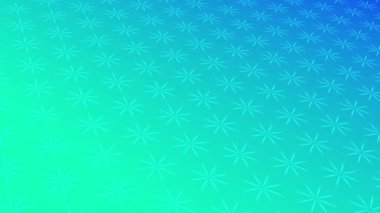 animated abstract pattern with geometric elements in blue-green tones gradient background