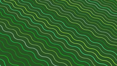 yeşil tonlarda geometrik elementlerin yer aldığı soyut şablon canlandırma gradyanı