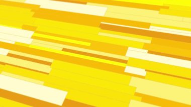 animated abstract pattern with geometric elements in yellow-orange tones gradient background