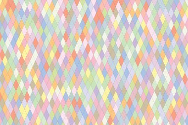 Pattern with geometric elements in pastel tones. vector abstract gradient background