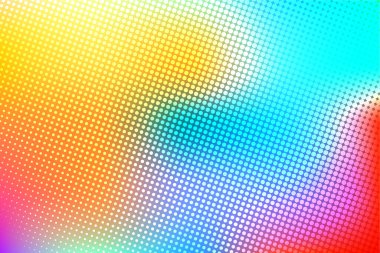 Pattern with geometric elements in multicolored tones. vector abstract gradient background