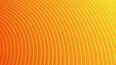 animated abstract pattern with geometric elements in orange tones gradient background