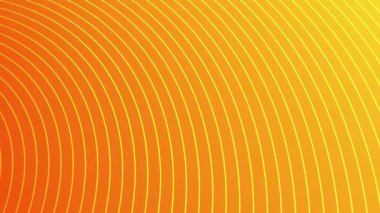 animated abstract pattern with geometric elements in orange tones gradient background