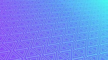 animated abstract pattern with geometric elements in blue tones gradient background