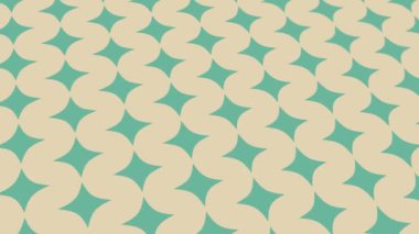 animated abstract pattern With geometric elements in retro vintage tones. gradient background