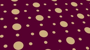animated abstract pattern with geometric elements in red tones gradient background