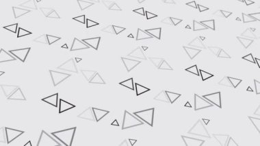 animated abstract pattern with geometric elements in black and gray tones gradient background