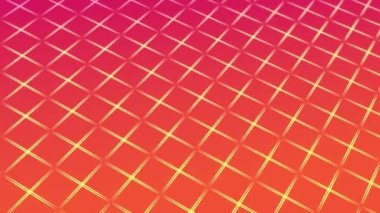 animated abstract pattern with geometric elements in red tones gradient background