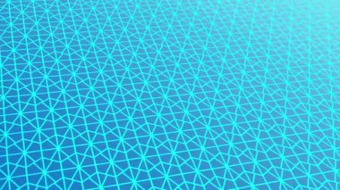  animated abstract pattern with geometric elements in blue tones gradient background
