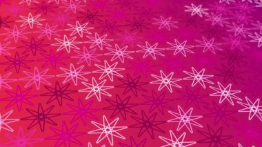 animated abstract pattern with geometric elements in red tones gradient background