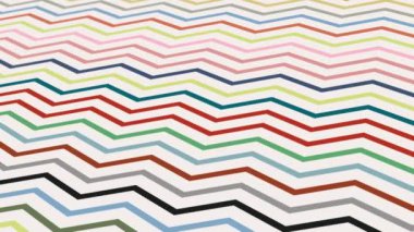 animated abstract pattern with geometric elements in multicolored tones gradient background