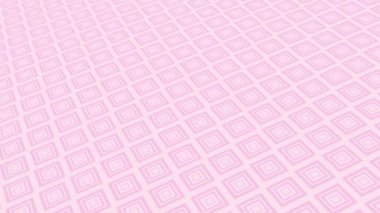 animated abstract pattern with geometric elements in pink tones gradient background