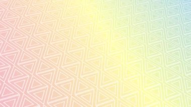 animated abstract pattern with geometric elements in pastel tones gradient background