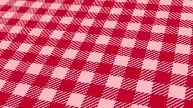 animated abstract pattern with geometric elements in red tones gradient background