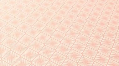 animated abstract pattern with geometric elements in pink tones gradient background