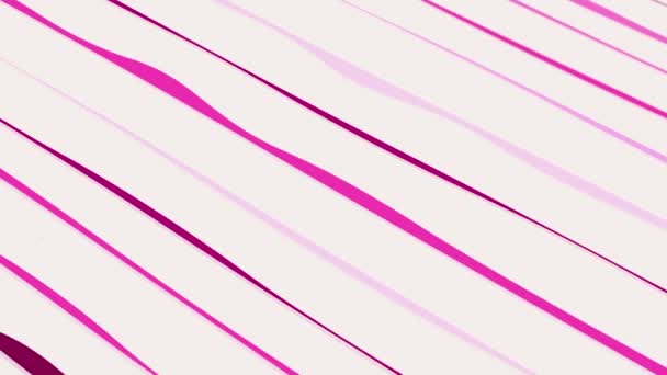 Muster Mit Geometrischen Elementen Rosa Tönen Vektor Abstrakter Farbverlauf Hintergrund — Stockvideo