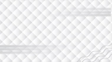 4K Animated Modern luxury abstract background with golden line elements. modern gray and white background for presentation