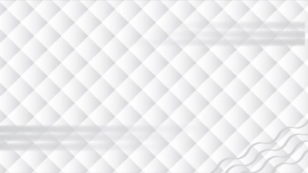 Анимированный Современный Роскошный Абстрактный Фон Элементами Золотой Линии Современный Серый — стоковое видео