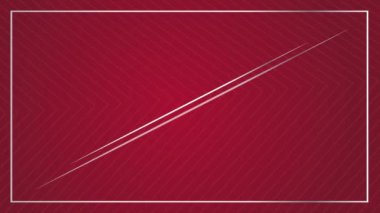 4K Animated modern luxury abstract background with golden line elements Stylish gradient red for presentation