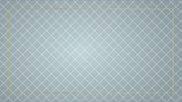 Animated Modern Luxury Abstract Background Golden Line Elements Gradient Gray — Stockvideo