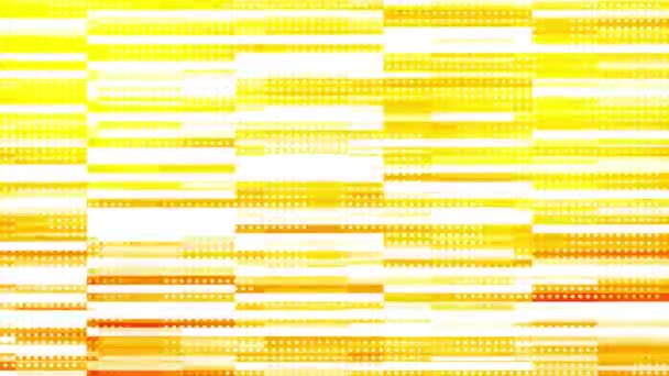 Abstrakte Digitale Technologie Gelbe Animation Auf Gelbem Hintergrund — Stockvideo