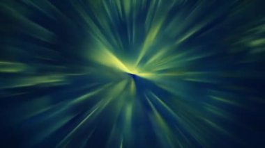 soyut dijital teknoloji animasyon sarı yeşil parıltı