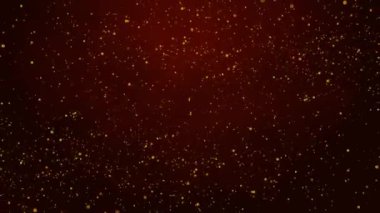 3D soyut dijital teknoloji yeşil ışık parçacıklarını yeşil gradyan üzerinde canlandırdı. 