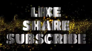 Sarı parçacık arkaplanındaki gümüş 3D dijital teknolojiyi paylaş gibi metinler