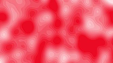 3D soyut dijital teknoloji kırmızı arkaplanda kırmızı ışığı canlandırdı.