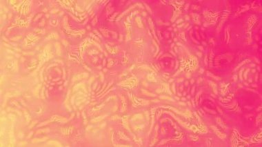 Çarpık pembe-altın gradyan sıvı hareket bulanık arkaplan
