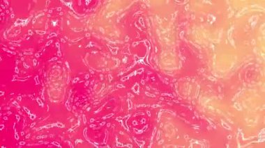 Çarpık pembe-altın gradyan sıvı hareket bulanık arkaplan