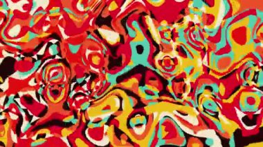 Çarpık çok renkli sıvı hareket bulanıklığı soyut arkaplan