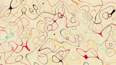 Çarpık çok renkli sıvı hareket bulanıklığı soyut arkaplan