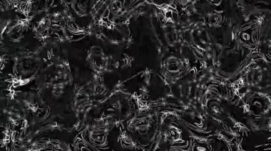 Çarpık beyaz-siyah gradyan sıvı hareket bulanık arkaplan