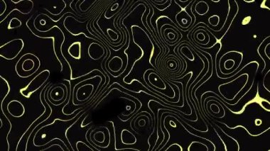  Çarpık siyah-altın gradyan sıvı hareket bulanık arkaplan