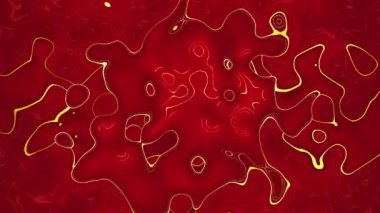 Çarpık kırmızı eğimli sıvı hareket bulanık soyut arkaplan