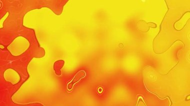 Çarpık sarı-turuncu eğimli sıvı hareket bulanık arkaplan