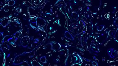 Çarpık mavi eğimli sıvı hareket bulanık soyut arkaplan