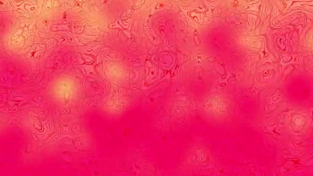 Gradiente Oro Rosa Retorcido Movimiento Líquido Difuminación Fondos Abstractos — Vídeo de stock