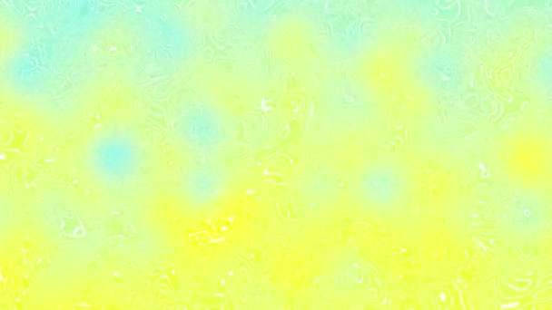 Zkroucený Žlutozelený Gradient Tekutý Pohyb Rozmazané Abstraktní Pozadí — Stock video